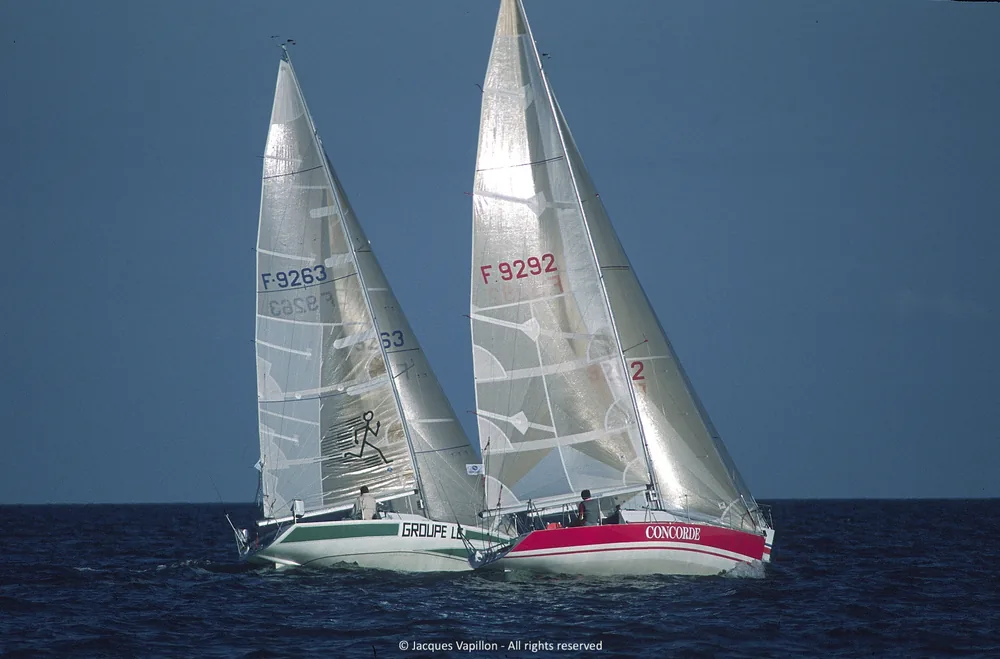 De Broc et Gautier, 1989, bord à bord